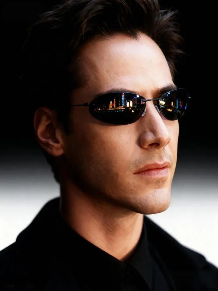 Upgrade Cool Matrix Smith Style Polarized Sunglasses Ultralight Rimless Men Driving Design Polaroid Sun Glasses Oculos De Sol