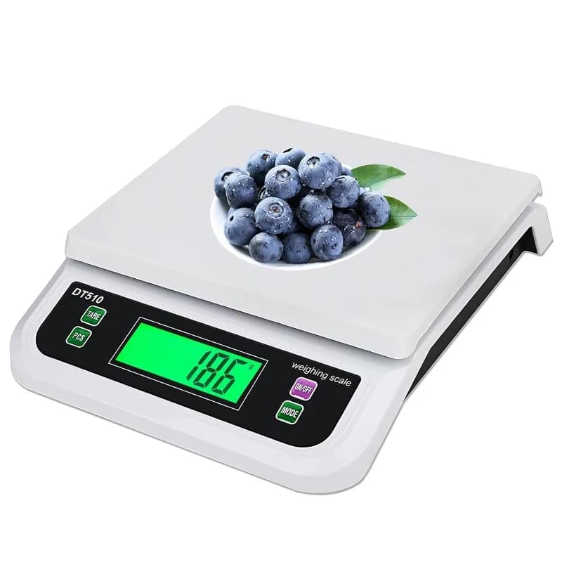 30KG /1G Precision LCD Digital Scale Electronic Balance Weight Scale Plastic Weight Scale Weight Balance Food Scales for Kitchen