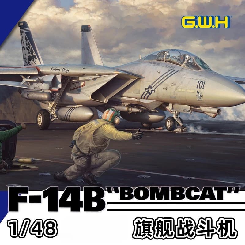 Great Wall Hobby L4833 1/48 F-14B "Bombcat" Kit modello di aereo assemblato in plastica