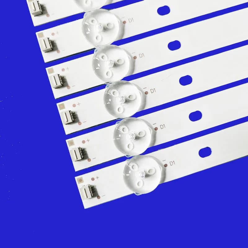 10 pz Striscia di Retroilluminazione A LED 5LED per TD K58DLJ10US K58DLJ10VS polaroid 58 tvled584k01 JS-D-JP58DM-051EC(81225) E58DM100 3030-5S1P