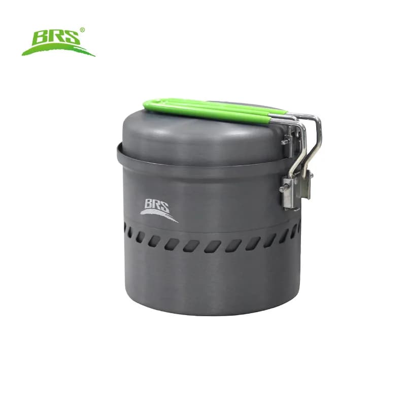 BRS-TS19 1L/1.7L/2.5L Set Fornello da Campeggio Outdoor Reactor 2026 Nuovo Sistema di Riscaldamento e Cottura Portatile con Bruciatore a Getto