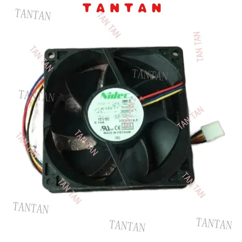 PER Nidec T92T12MHA7-57 12V 0.14A 9025 Ventola silenziosa a quattro fili da 9 cm NNN