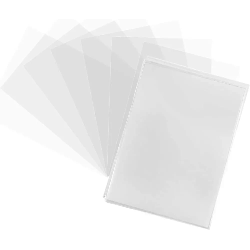 300/100Pcs 66*91mm Card Sleeves Collect Cards Storage Toy For Italian Brainrot Trading Card Clear Film Card Holder Protectors