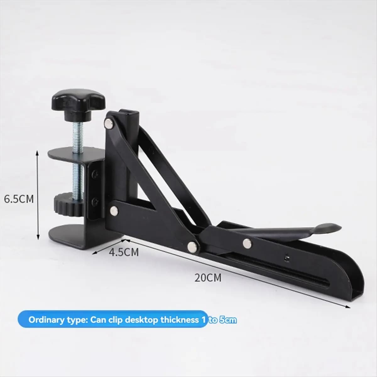 doyou 2PCS Foldable Bracket Computer Keyboard Desk Extender Support Keyboard Arm Stand Folding Desktop for Laptop Monitor