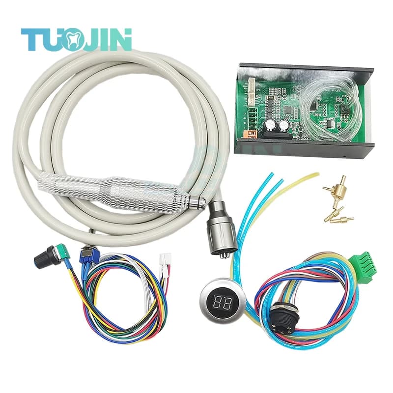 Dentale Forte MicroMotore Incorporato Funziona Con 1:5 1:1 16:1 Dentale Contra Angolo Dentale Clinico Brushless Micromotore 200000Rpm