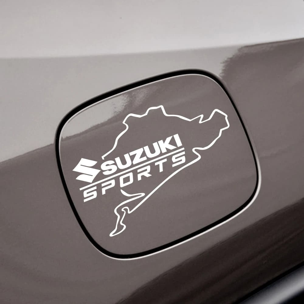 Car Styling Decal Carburet Tank Carburet Reflective Stickers Waterproof For Suzuki Grand Swift Jimny Vitara Baleno SX4 Samurai Ignis Alto