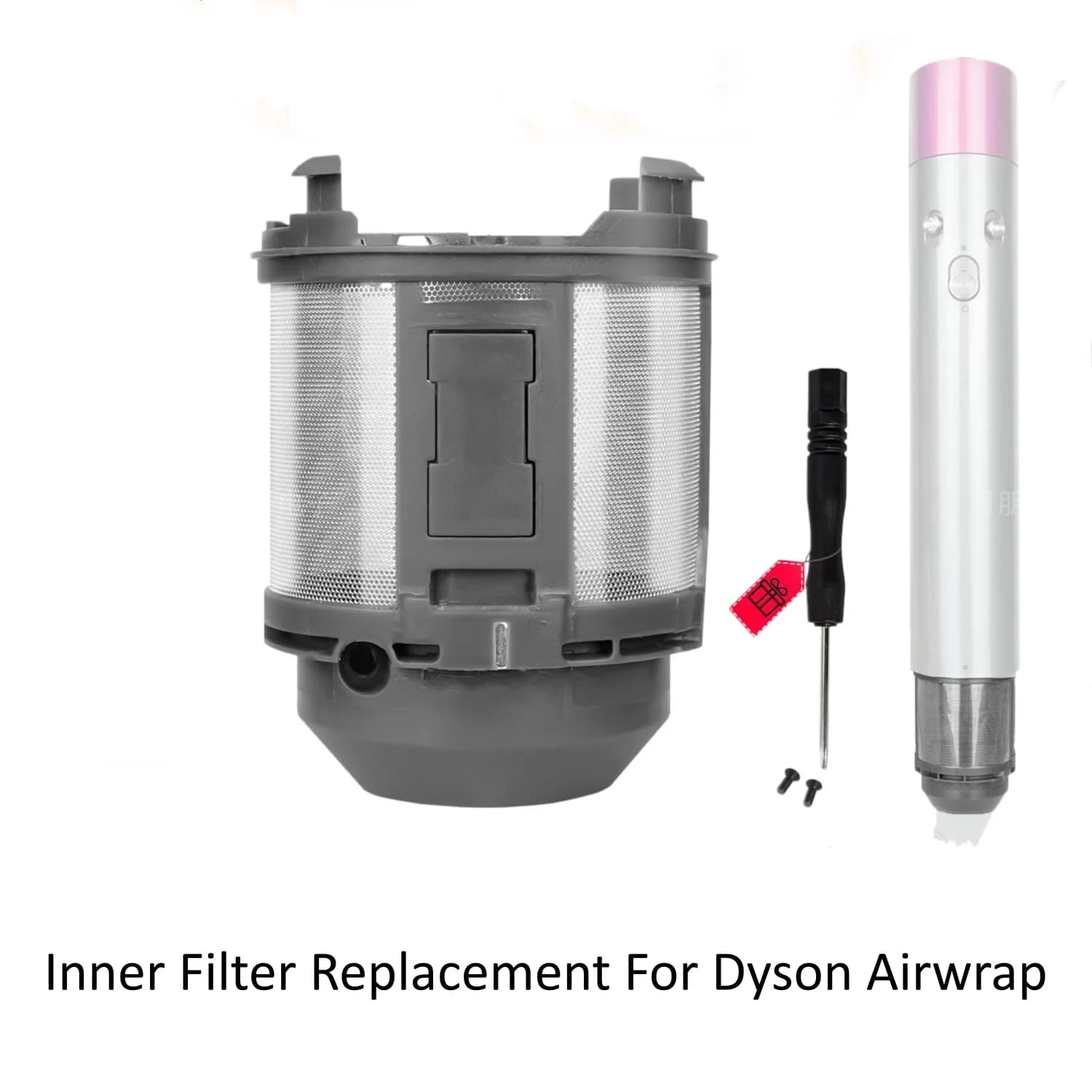 Inner Filter Replacement For Dyson Airwrap HS01 HS05 Models Curling Iron Inner Filter Hair Styler Filter A/B