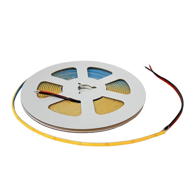 Striscia LED FCOB Sottile 3mm 5mm 8mm 350m 12v 24v 3000k 4000k 6000k Arancione Ambra 1800k Rosso Verde Blu Giallo Blu Ghiaccio Rosa Retroilluminazione