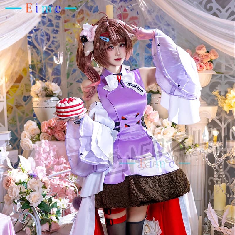 Costume cosplay Game Arknights Ardelia for woman, pretty dress for dressing room, uniforms for Halloween and carnival, party dresses, custom made