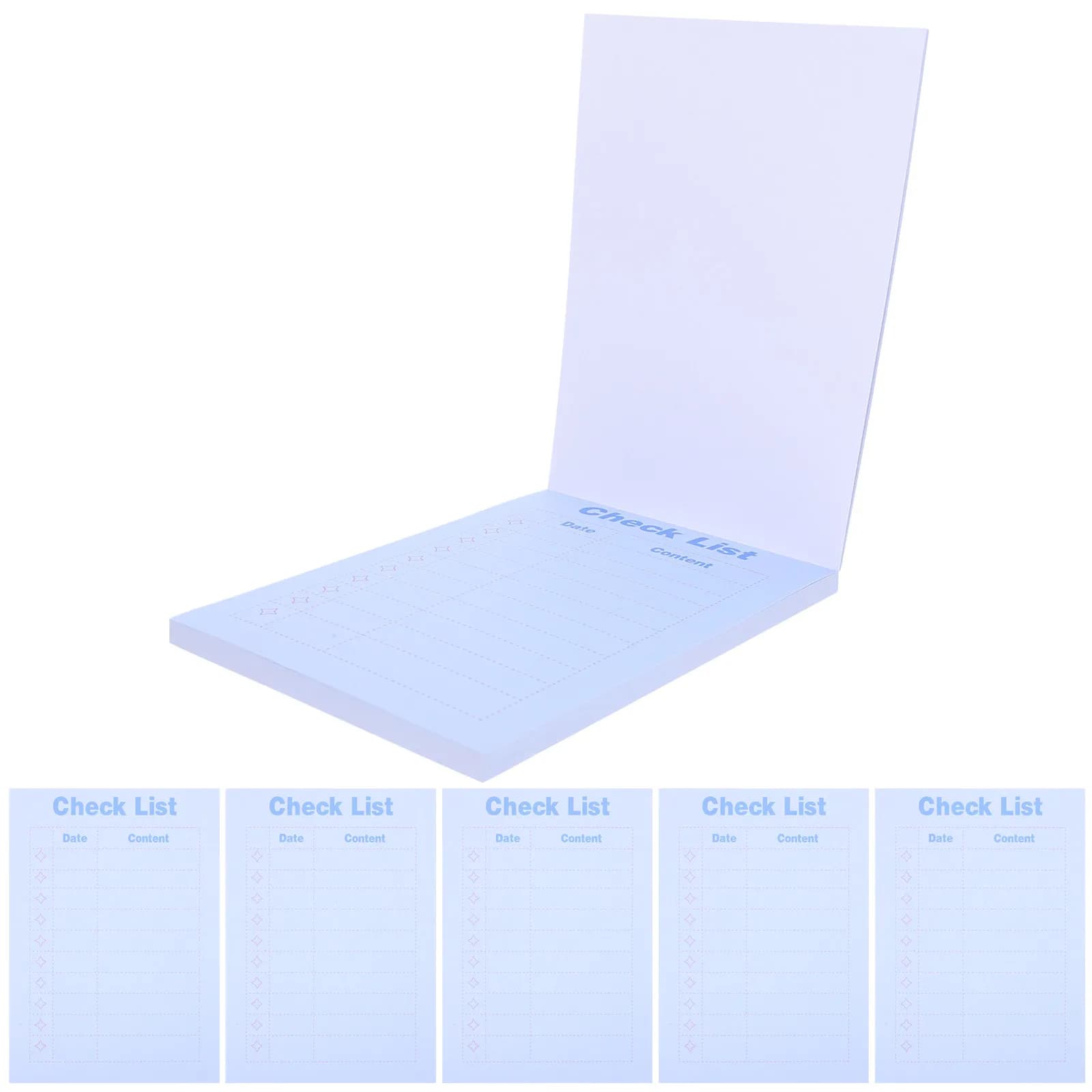 6 libri pratici: blocco note, quaderno per il menu, agenda per la pianificazione dei pasti, quaderni per il lavoro, quaderni per ristoranti