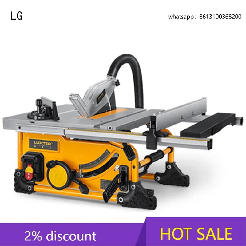 Sega da Tavolo Multifunzione OYLP M1H-ZP3-210 da 8 Pollici, Macchina da Taglio Elettrica Portatile per Lavorazione del Legno Domestica 220V