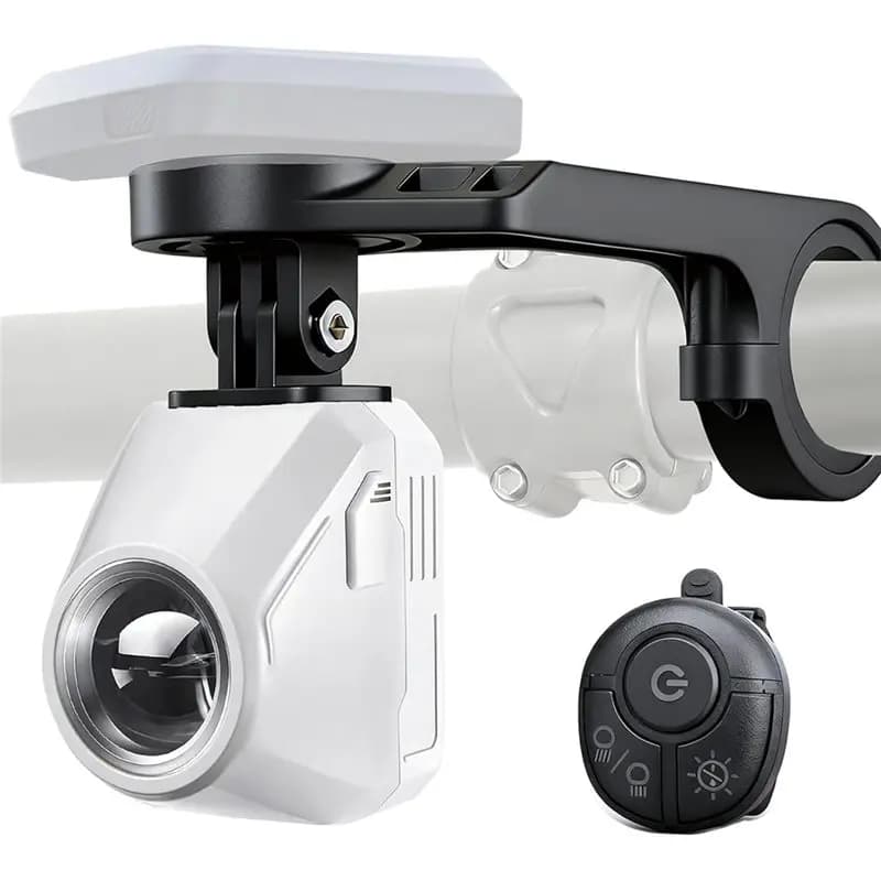 ,GRANDE DISCONTO da 4000 mAh rechargeable cycling light, 1600LM super light bike light, IP66 waterproof, remote control