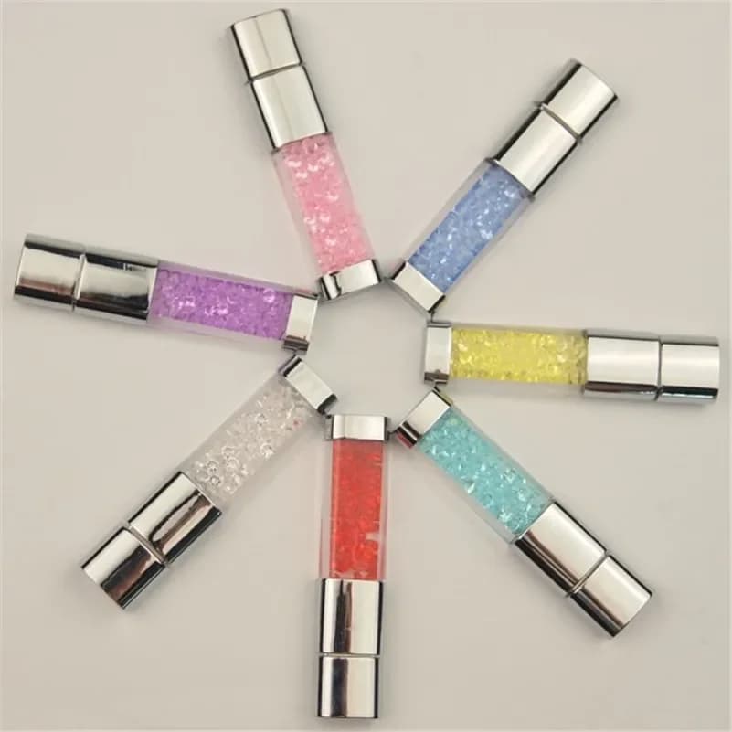 Cristallo di modo USB 2.0 Flash Pen Drive di Memoria del USB del Regalo Flash Drive Diamante Chiave USB di Memoria Flash del Bastone 64GB 32GB 16GB 8GB 4GB