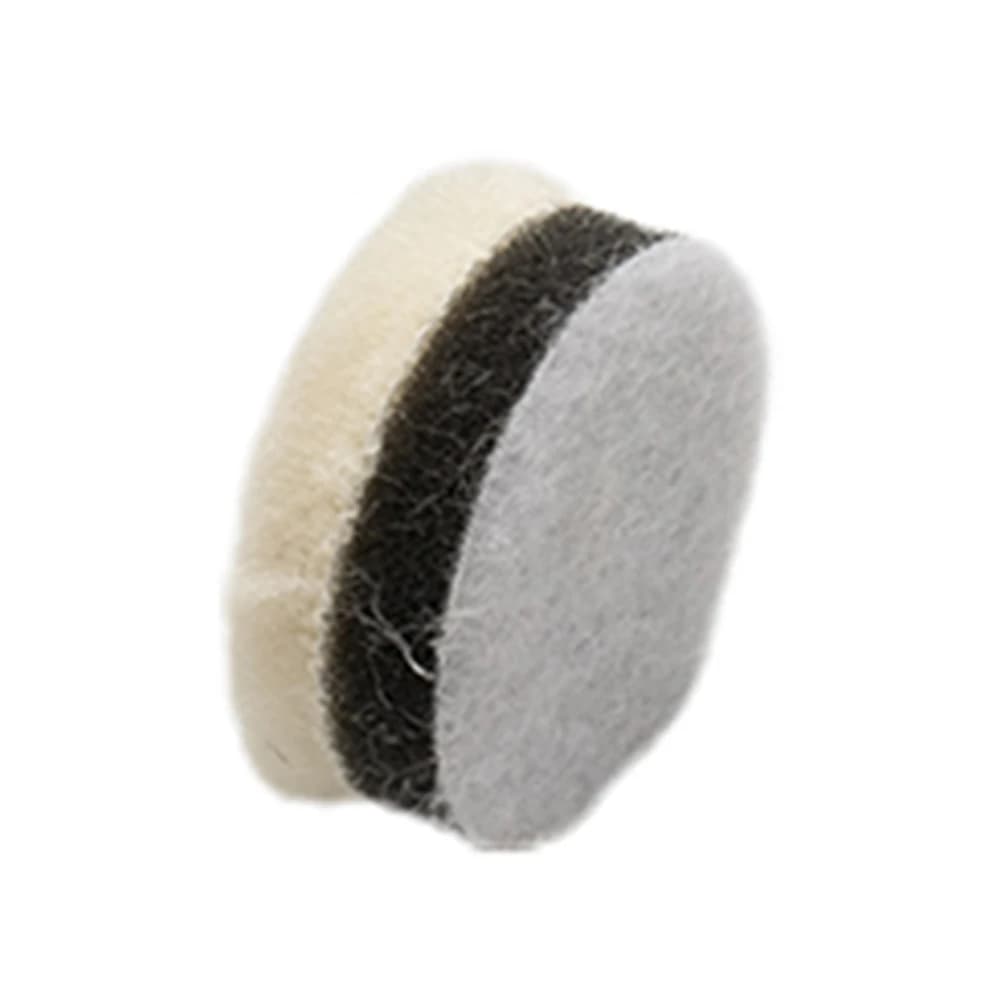 30 pezzi tamponi per lucidatura in lana spugna per ceratura per auto disco ruota in lana tamponi per lucidatura per cura della vernice automatica accessori per la pulizia