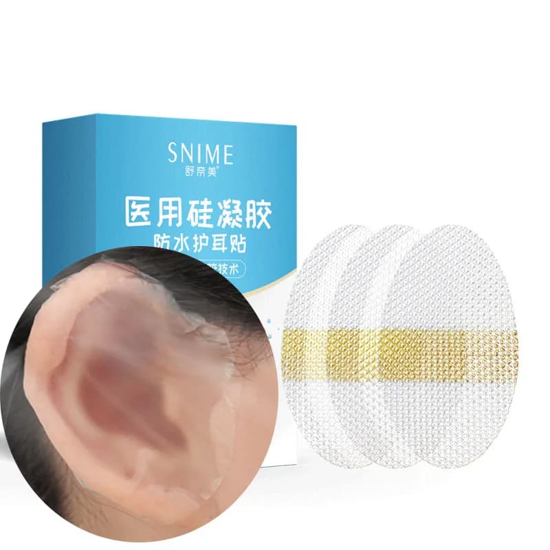 10 pz Orecchio pasta impermeabile gel di silicone delicato senza dolore bambino bambino adulto orecchio bagno soffione doccia foro per l'orecchio applicatore completamente impermeabile