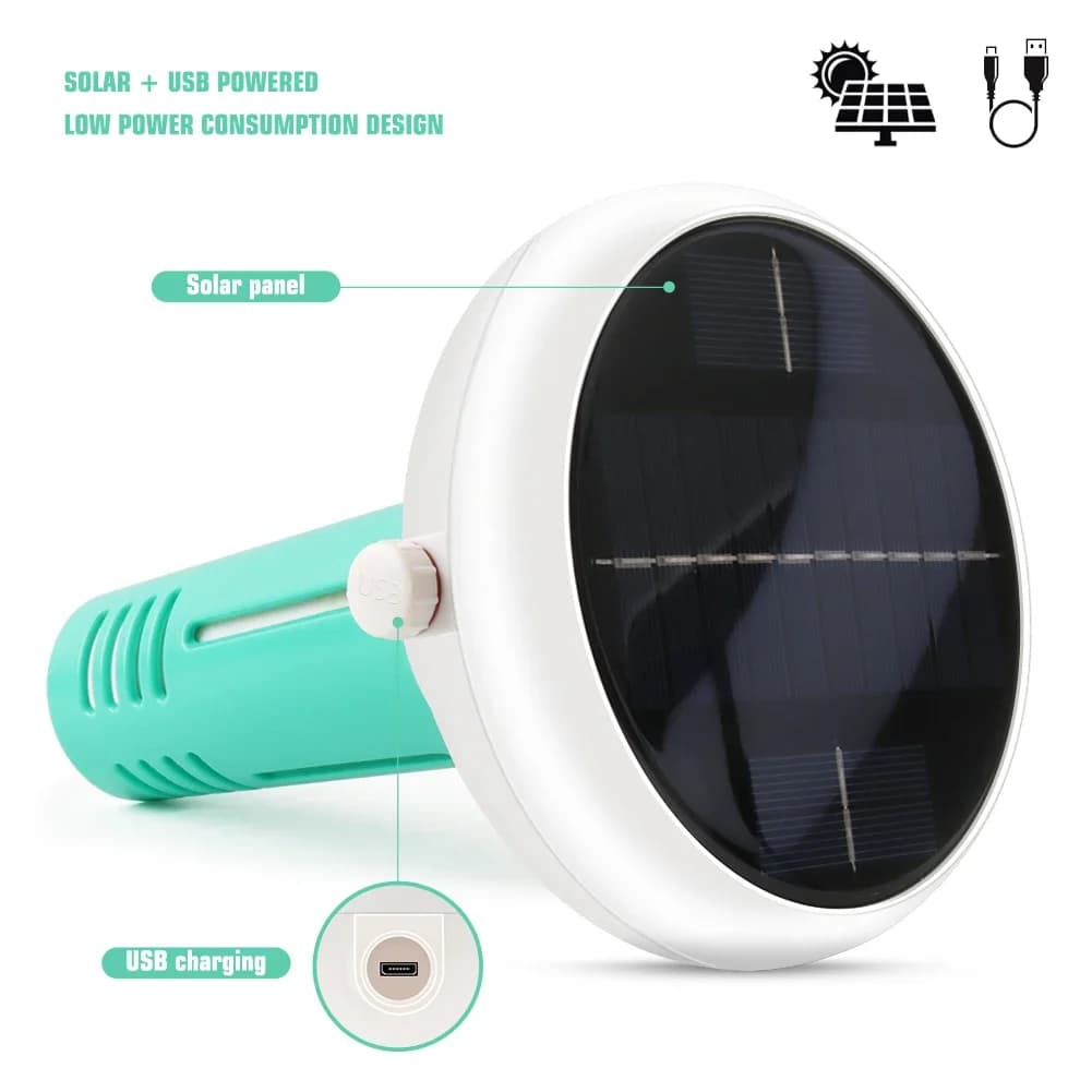 Clorometro impermeabile galleggiante Wifi 7 in 1 con centro intelligente Misuratore di pH ad energia solare Salt/EC/TDS/ORP e TEMP USB per piscine
