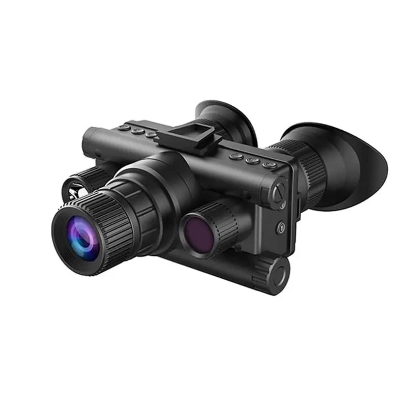 AEF6-4K Binocolo con Visione Notturna a Infrarossi 40MP con Zoom 8X e Fotocamera Montata su Testa per Caccia ed Esplorazione