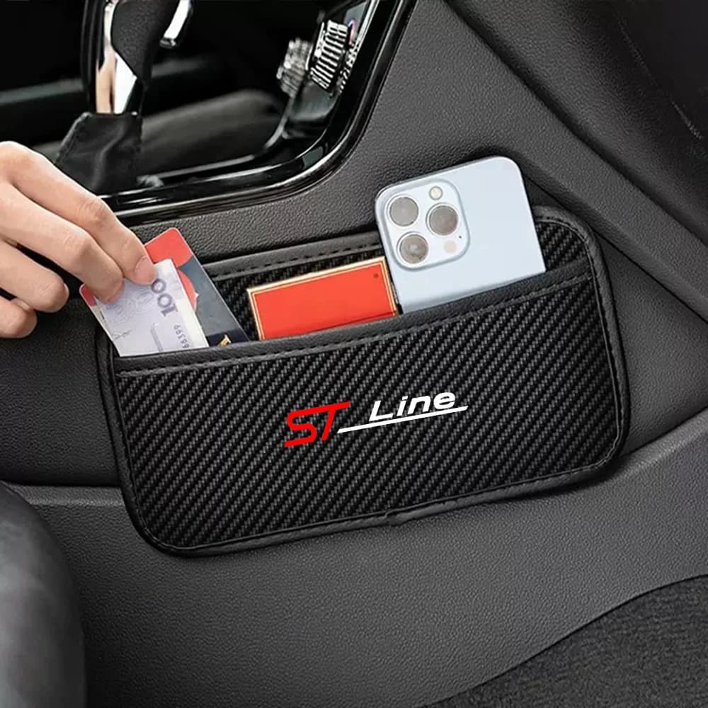 Rete portaoggetti per auto, organizer per telefoni, monete, carte, chiavi, per Ford ST LINE STLINE Mk3 Mk4 Focus Mustang