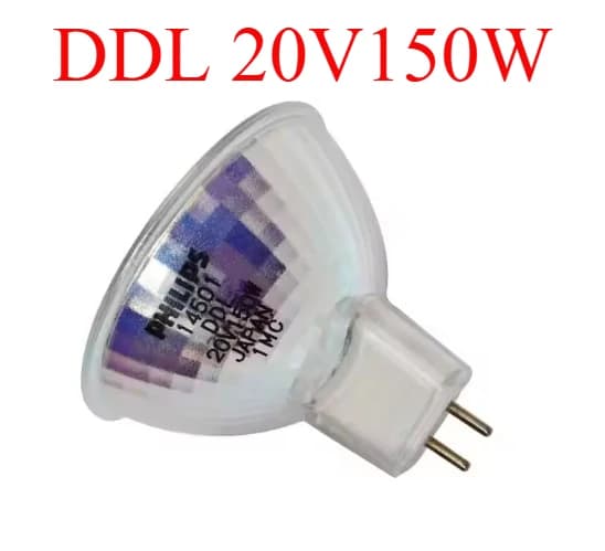 Originale Osram DDL 20V150W Lampada GX5.3 Lampadina Microscopio Sorgente luminosa 14501 DDL 20V150W NAED 54660