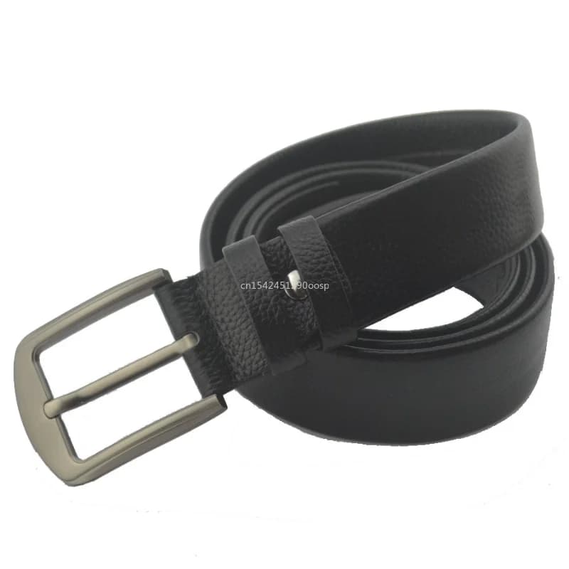 Cintura con Cerniera da 130 cm per Contanti, Cintura da Uomo in Pelle di Alta Qualità con Fibbia ad Ardiglione, Cintura Segreta con Portafoglio Nascosto