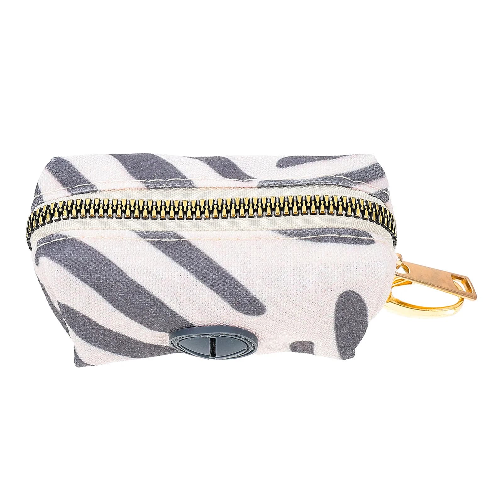 Dog Poop Bag Dispenser Compact Polyester Poop Bag Carrying Pouch Easy Clip on Leash Running Belt Outdoor Play Travel Essential