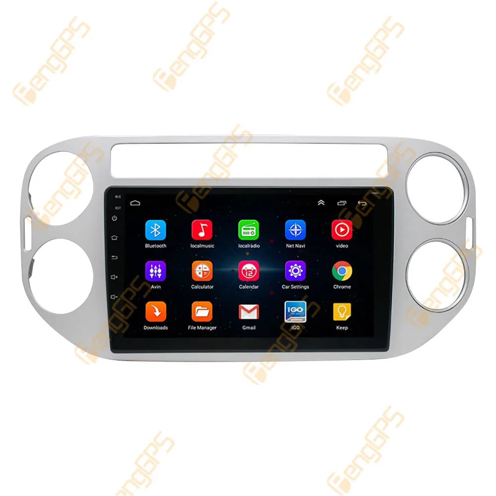 9" Android 13 Car Radio CarPlay For Volkswagen Tiguan 2010-2015 Touch Screen Multimedia Player GPS Navigation Head Unit DSP BT