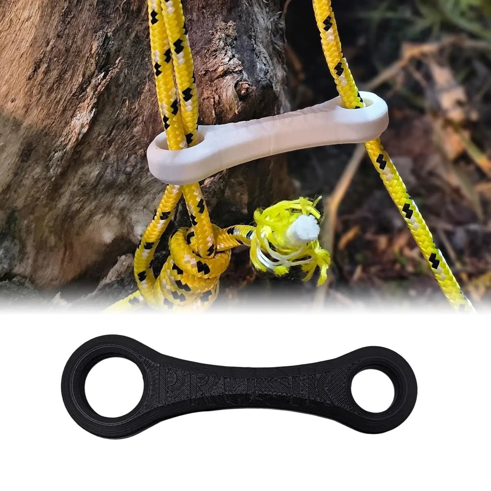 Tenditore per Corda da Campeggio Stampato in 3D, Tensionatore Regolabile per Paracord, 2 Pezzi, Blocco Corda Leggero per Zaino in Spalla, Escursionismo, Tenda, Telo