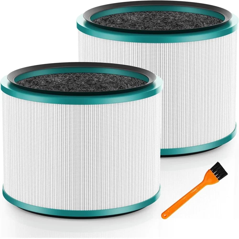 Confezione da 2 filtri HEPA compatibili con purificatori da scrivania Dyson HP01 HP02 DP01 DP02, sostituisce la parte # 968125-03 Filtro purificatore d'aria