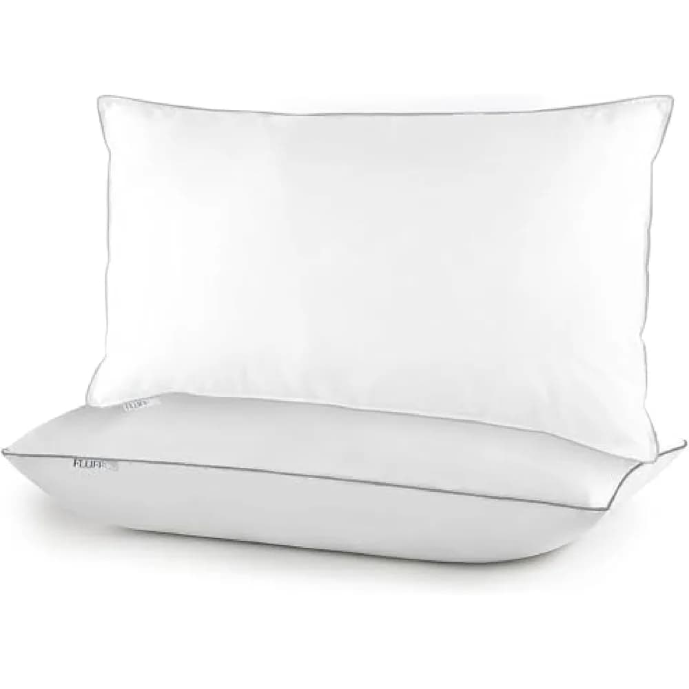 Zen Down cushion of standard size alternatives with soft microfiber padding - Comfort similar to the cloud for sleeping on the side and back