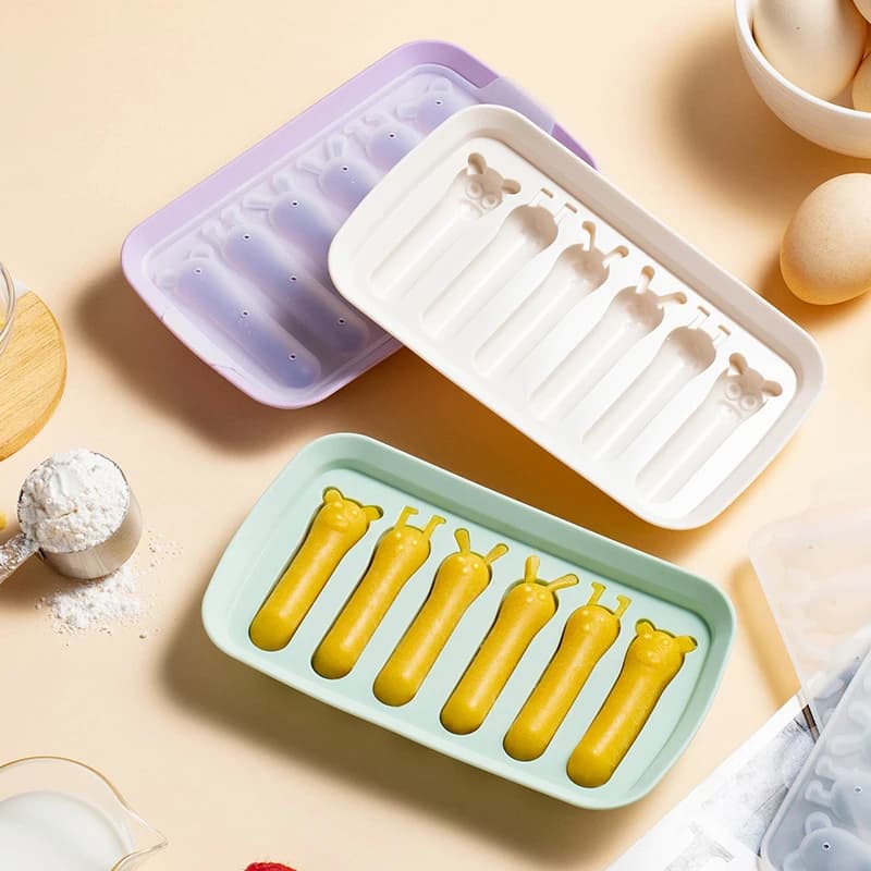 Stampo in silicone per alimenti, adatto per salsicce, torte, ghiaccio e torte di riso, resistente alle alte temperature.
