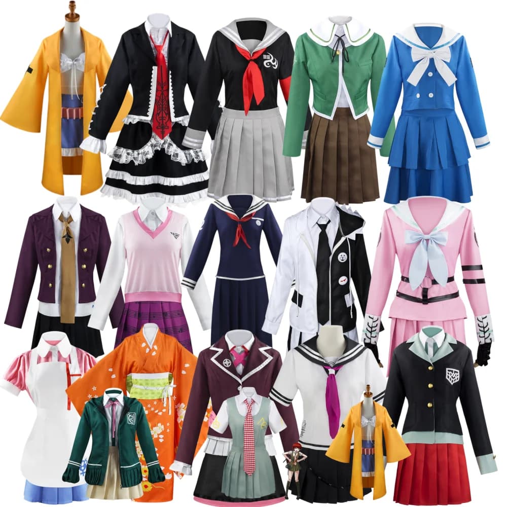 Costume cosplay completo Bullet, set di abiti da marinaio blu da donna, costume per giochi di ruolo per feste di carnevale di Halloween