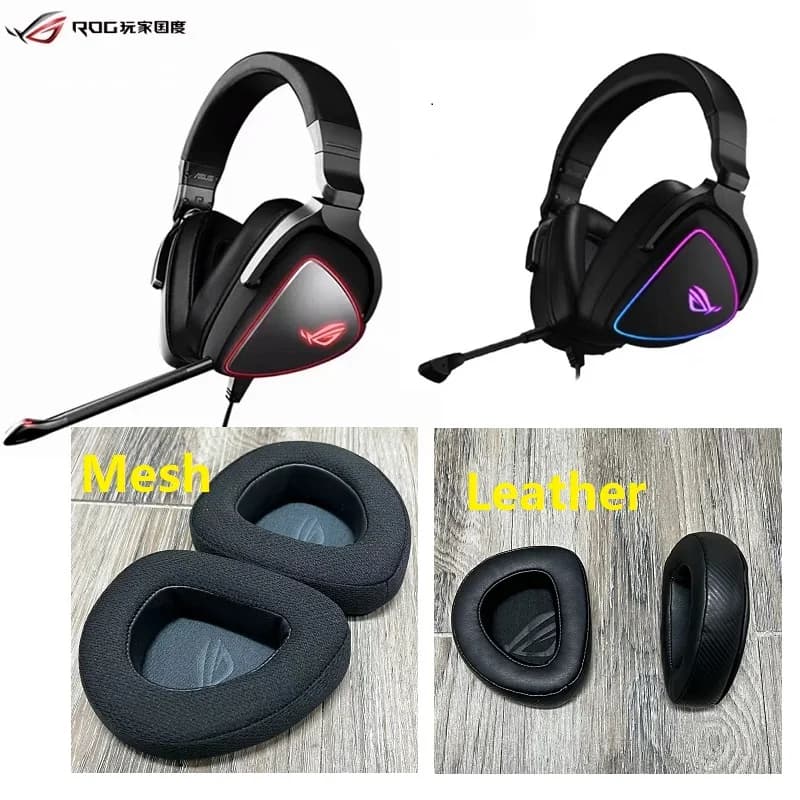 Original Earring Bearings for ASUS ROG Delta/Delta S/Delta Core Headphones Game Headphones Spare Headphones Bearings Earphone Covers Earphones
