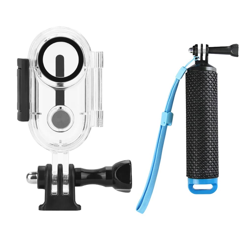 GO 3S Fotocamera 40M Custodia impermeabile per Insta360 GO 3/3S Custodia subacquea professionale Fotocamera sportiva Protezioni per il nuoto Accessorio per il surf