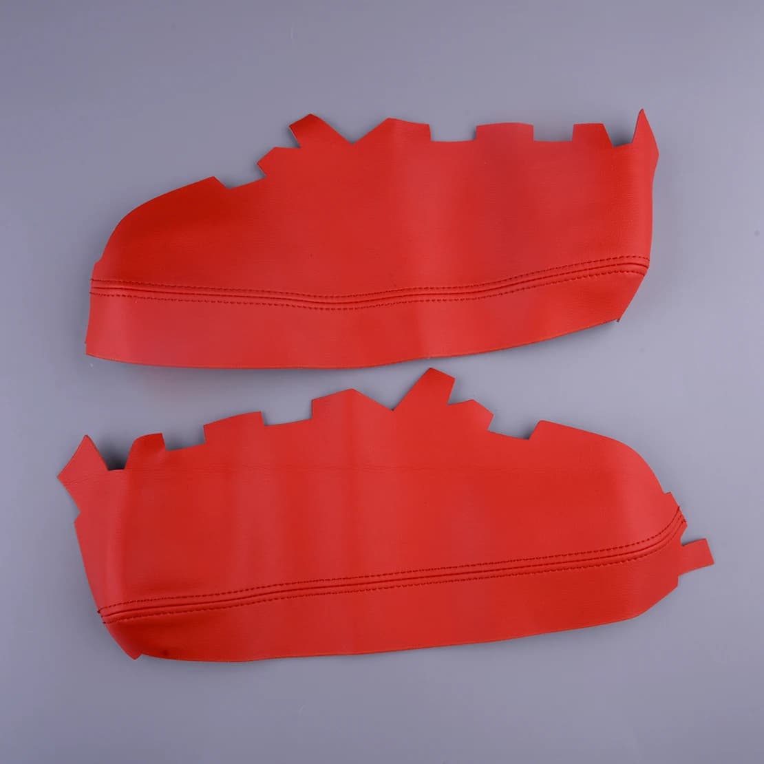 Pannello porta anteriore auto bracciolo copertura pelle pad protezione accessorio adatto per Toyota Avalon 2013-2018 rosso