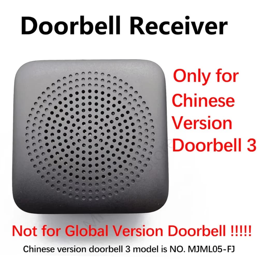 Ricevitore campanello per Xiaomi Smart Doorbell 3 generazione Versione cinese App Mijia Mihome facile da usare