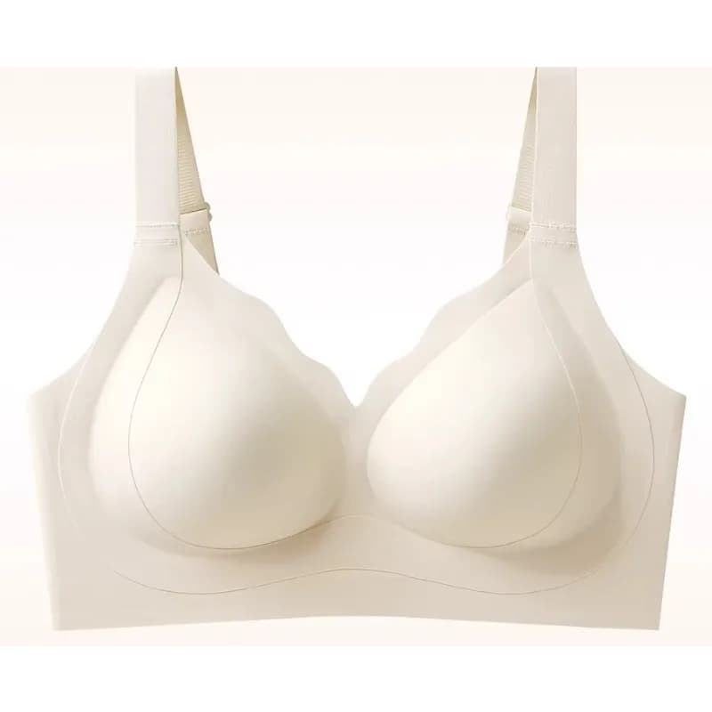 Reggiseno Seamless Premium Plus Size da Donna, Leggero Estivo con Coppe Fisse, Minimizzatore, Supporto Laterale, Effetto Lisciante, Comodo per Uso Quotidiano M-5XL