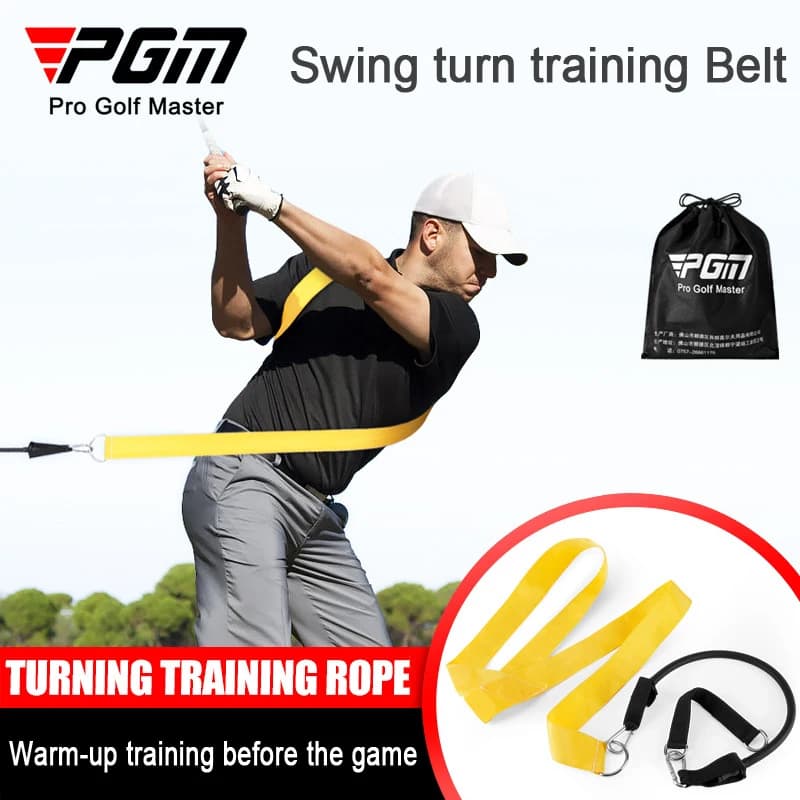 PGM Golf Swing Twist Training Band improves physical fitness explosive power exercises Pull rope Strengthens balance HL014