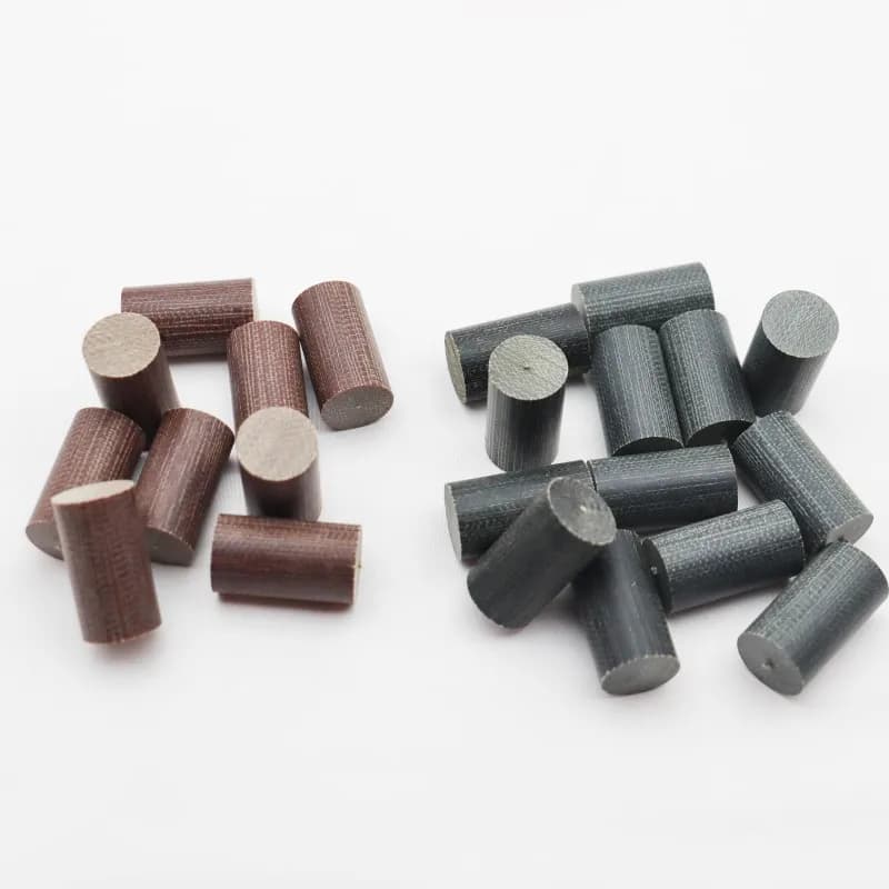 Accessori per biliardo in resina epossidica con stecca da biliardo in resina epossidica di ricambio per puntale da biliardo puntali americani nero e marrone (opzionale)