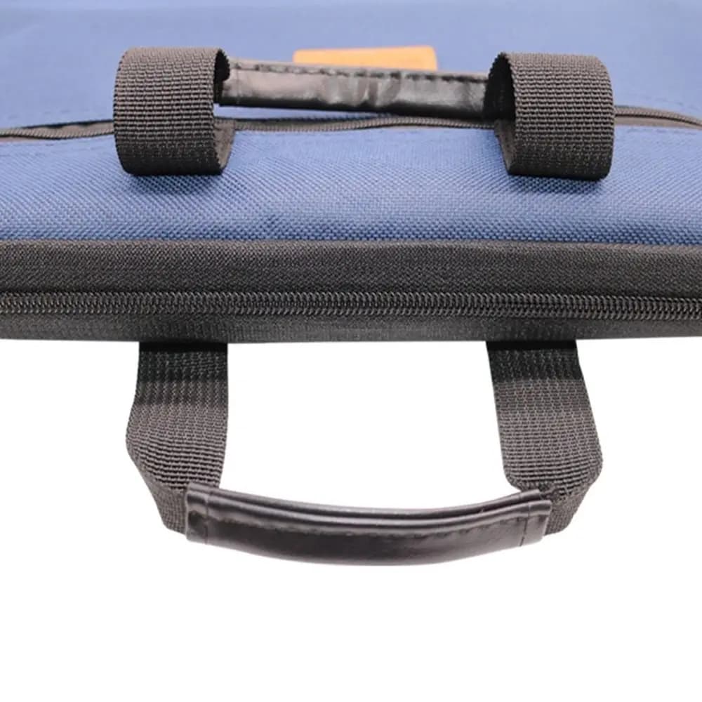 Simple Oxford Cloth A4 Portable File Bag Multi-layer Zipper A4 File Folder File Organizer Stationery Bag Documents Bag Girl