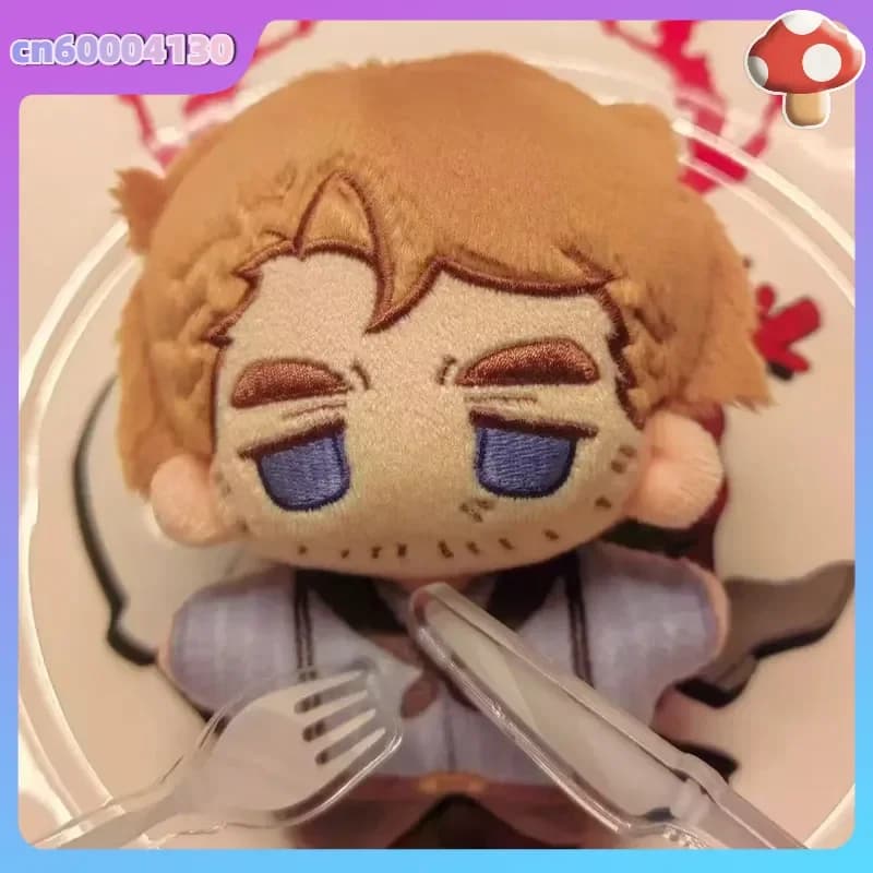 Bambola di Peluche Arthur Morgan di Red Dead Redemption 2, 10cm, Portachiavi, Decorazione per Zaino, Regalo di Compleanno