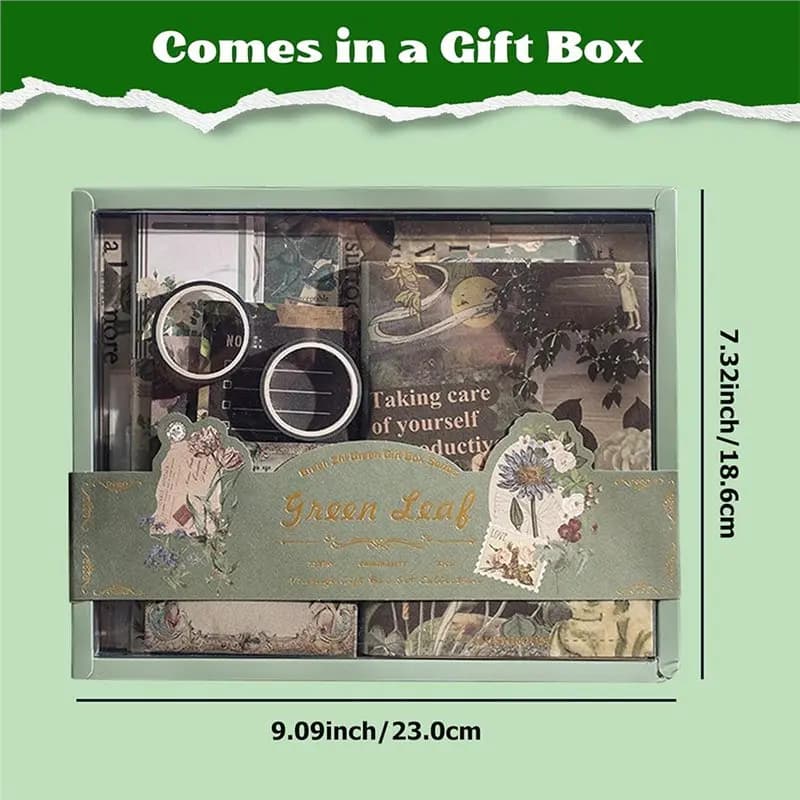 For Card Making, Scrapbooking Supplies Kit-Vintage Aesthetic Flower Butterfly DIY Journaling Kit