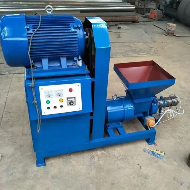 Charcoal Mechanism Charcoal Machine Equipment Large and Small Barbecue Processing Molding Sawdust Wood Chips Stick Charcoal