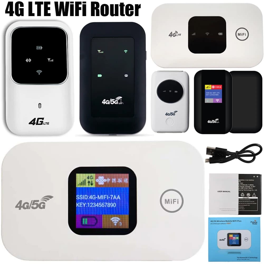 150Mbps 4G Lte Router Wifi Wireless portatile sblocco Modem Mini Pocket Wifi Router Hotspot Mobile con ripetitore Slot per Sim Card