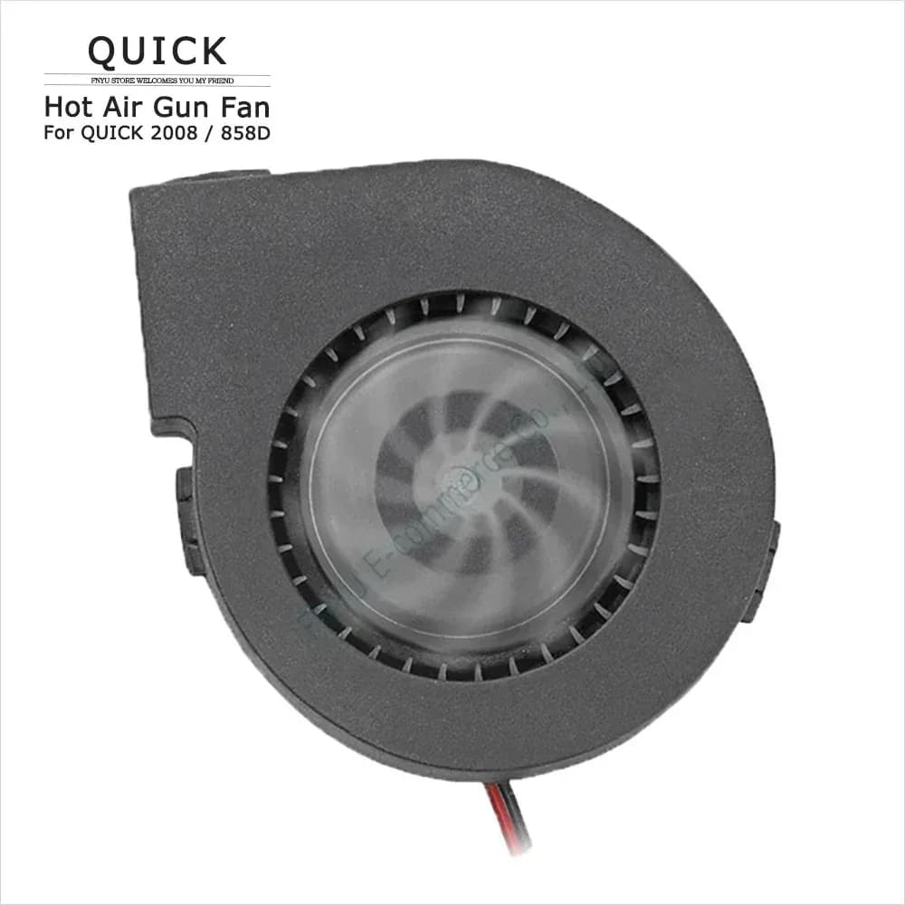Ventola per pistola ad aria calda Quick 2008/858D - Ventola aggiornata per retrofit, ventilatore ad alta potenza