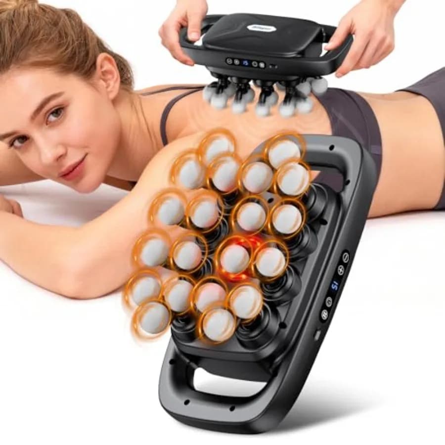 Massage Gun for Textiles Backgrounds to Relieve Pain, Spalle and Collo, Potential Massage for Spalle, Back, Legs, Feet and Full Body