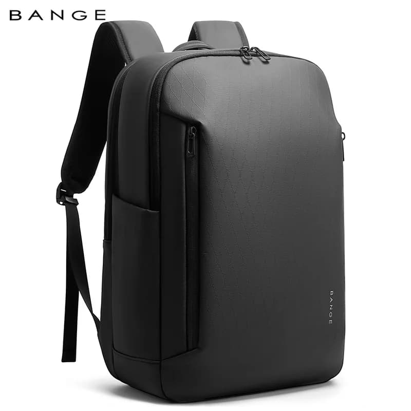 BANGE Men's Designer Laptop Bag Waterproof School Bags for College Boys Male Business Sports Travel Backpack Men With YKK Zipper