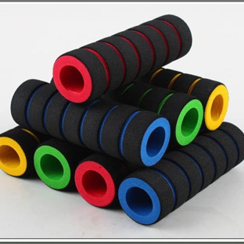 1 pair of 22 cm long multipurpose cycling equipment training bar horizontal pull up grip sponge foam handlebar for bike gym fitness at home