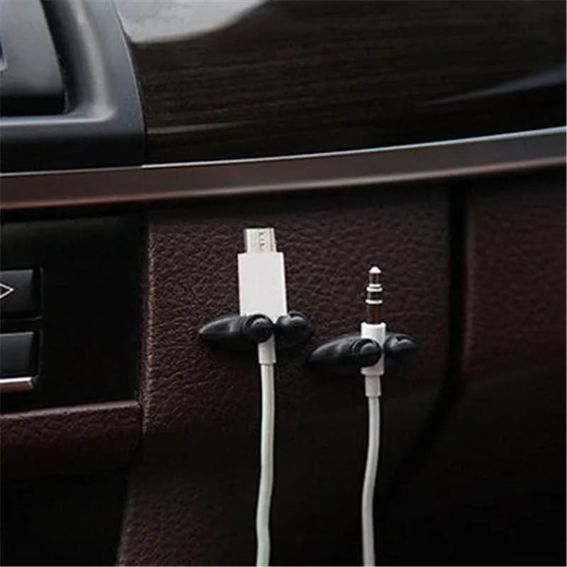 Supporto per cavo per auto Fissatore per fermacravatta multifunzionale per Tesla Model 3 Model X Model S VW Transporter Caravelle T6 Multivan