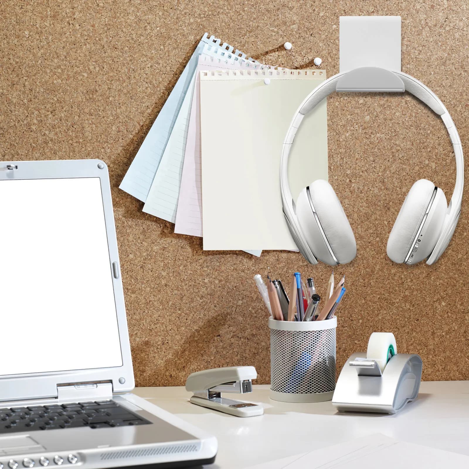 Supporto per cuffie da 2 pezzi, materiale acrilico, facile da smontare e installare, design semplice, accessori da gioco che consentono di risparmiare spazio