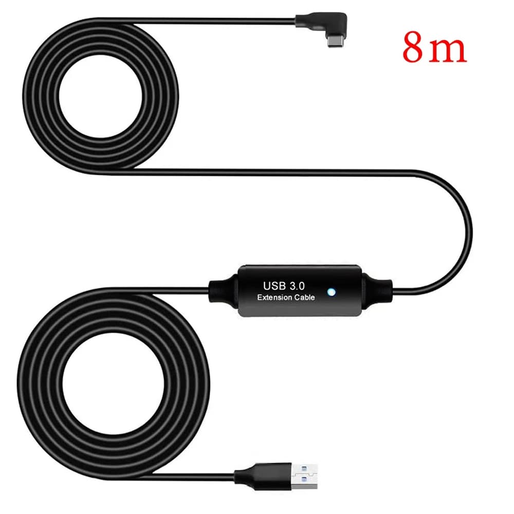 Superior-VR data cable, A-type C data extension cable for Oculus Quest headphones and gaming computer
